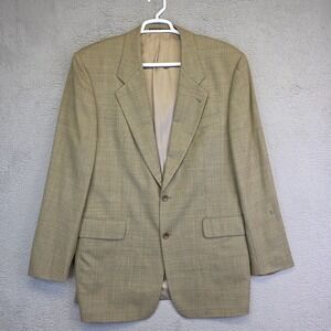 Hugo Boss Loro Piana Blazer Mens 44L Super 110s Twister Wool Sport Coat‎ READ